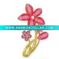 Wholesale fashion jewelry cheapest high quality flower pin brooch