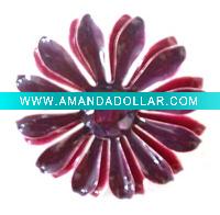 Wholesale fashion flower brooch costume jewellry