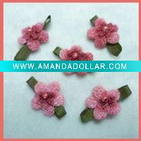 fabric flower pattern garment accessories