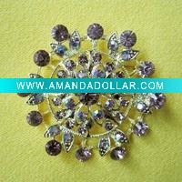 rhinestones brooch