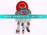 Wholesale brooch/alloy jewelry/costume jewelry