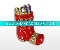 Christmas Red Boot Decoration