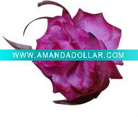 Plastic Flower Brooch