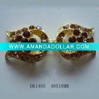 Rhinestone brooches