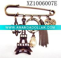 Wholesale fashion brooch for custome