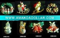 Wholesale gold plated xmas brooch set/fashion brooch/xmas gift/xmas charms