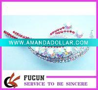 Wholesale top grade rhinestone brooch