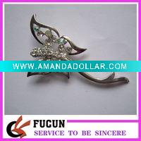 rhinestone pin brooch