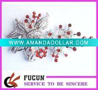 top grade rhinestone brooch
