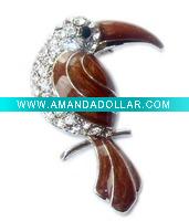rhinestone brooch