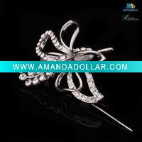 Wholesale 2011 New fashion crystal brooch