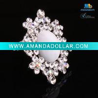 Wholesale Fashion Clear Crystal Brooches