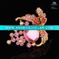 Wholesale 2011 New fashion crystal brooch