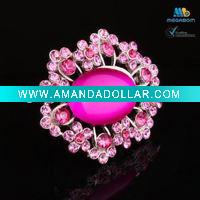 Wholesale New Lady Rose Crystal Brooches