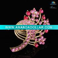 Wholesale New fashion crystal brooch