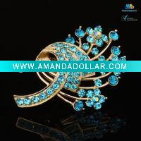 Wholesale 2011 New fashion crystal brooch