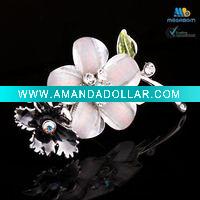 Wholesale Rhineston Jewelry Brooches With Pink