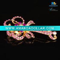 Wholesale Shining Pin Brooches With Rose