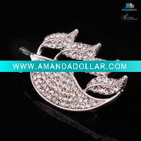 Wholesale 2011 New fashion crystal brooch