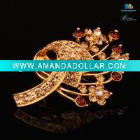 Wholesale New fashion crystal brooch