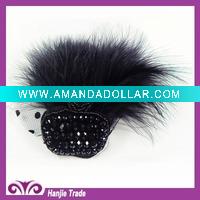 Elegant Fur Decoration Brooch