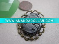 Wholesale New style &hot sale vintage aulic beauty brooch