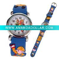 wholesale christmas gift 3Dwatch kid wristwatch children watch mix order & drop shipping C030903
