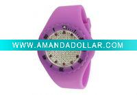 Wholesale silicone watchs top brand