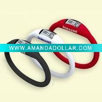ion silicone rubber watch