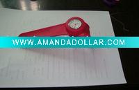 silicone wristband watch