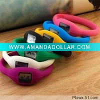 Wholesale 2011 new Silicone waterproof digital watch for sports