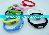 Wholesale fashion anion silicone watch