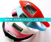 Wholesale Silicone Sporty Style Tourmaline Negative Ion Pop Watch