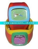 Wholesale Hot Fashionable silicone quartz watch
