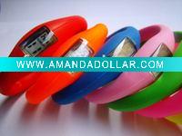 Sport silicone watch