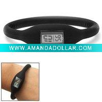 waterproof ion silicone watch