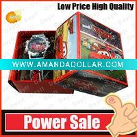 Wholesale Power seller !Fashion cartoon car watches children wristwatches kids digital watches A0267 wholesale