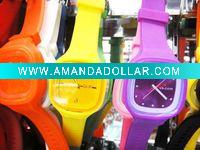 Wholesale fashion silicon watch/jewelry