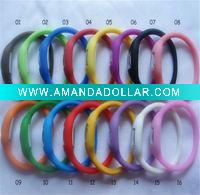 Anion silicone watch