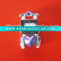 Wholesale new design fashion decorate lady watch