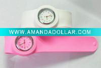 New design!silicone slap watch