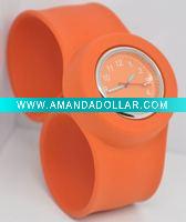 Wholesale Fashion Digital Silicone Snap Watches Bands