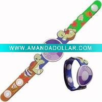 Wholesale Crystal Solar UV Color Change Watch Plastic Watch Fashion Watch Siliconwatch PPwatch Sportwatch Kidwatch Wristwatch Craft & Gift