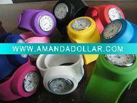 juding siicone slap watch