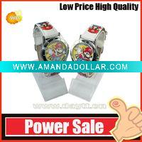 Wholesale Power seller !Fashion cartoon super mario watches children wristwatches kids digital watches A0263 wholesale