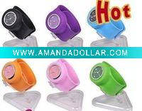 Wholesale hot! Fashion Silicone Slap Watch
