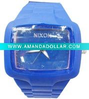 square silicone watch