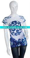 Sublimation transfer printing T-shirt