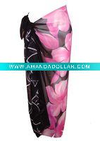 sarong in polyester chiffon