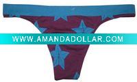Beautifull sexy seamless Yarn Dyed thong